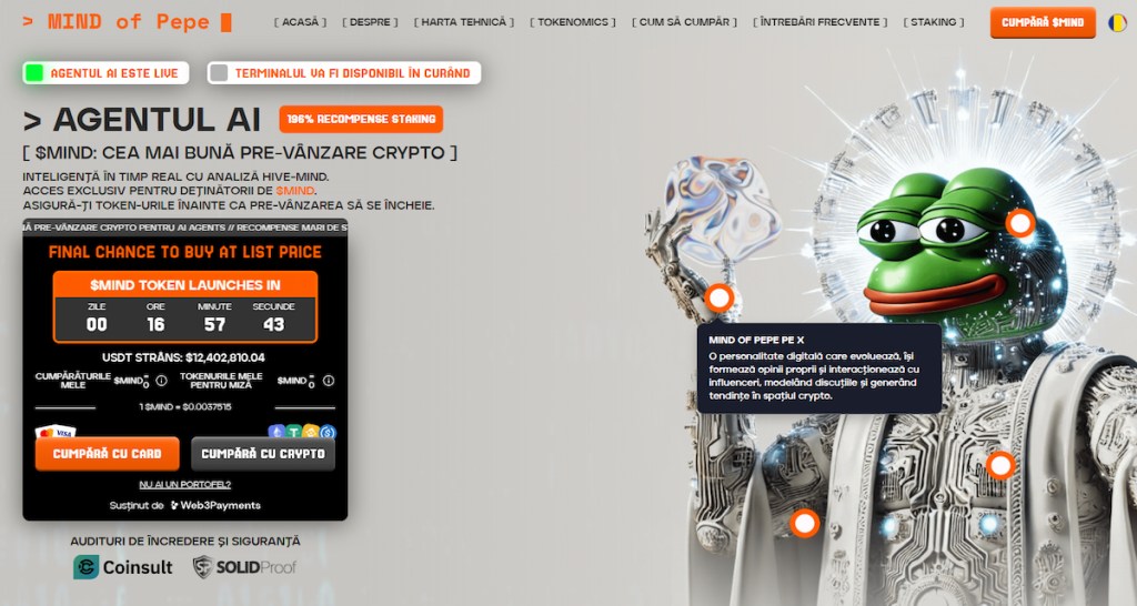 Mind Of Pepe (MIND): Inteligența artificială întâlnește cultura meme