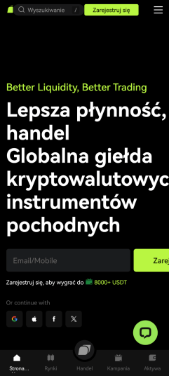 zakup BTC bitunix