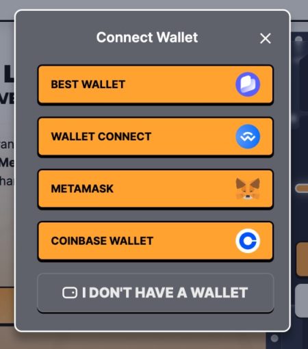 3. korak – Obišči uradno stran Bitcoin Hyper in se poveži