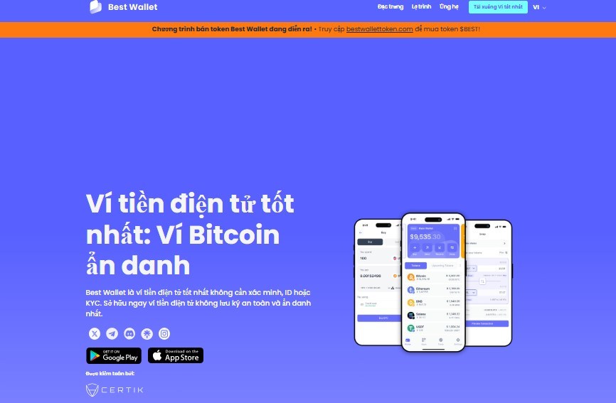 Hỗ trợ đa chuỗi từ Best Wallet