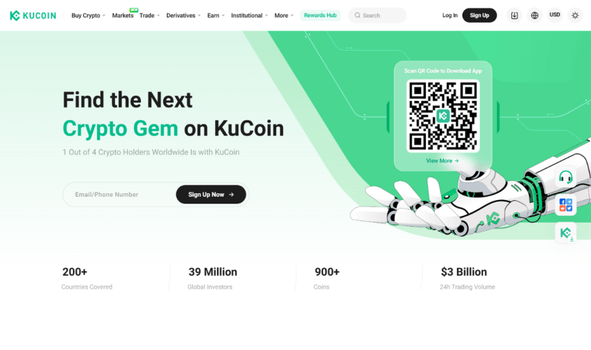 ICObench kucoin Crypto Exchanges