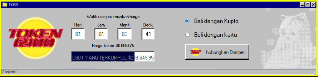 Lakukan Pembelian Token $T6900