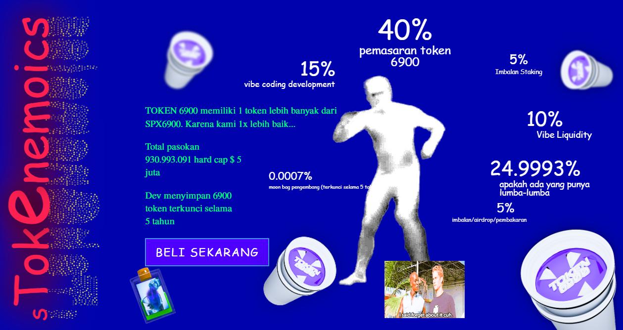 Tokenomic - Cara Beli TOKEN6900