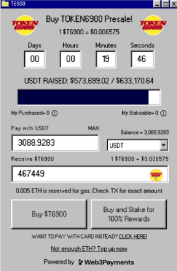 TOKEN6900 un noraidi modernitāti