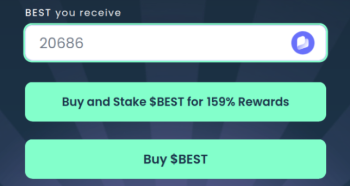 Best Wallet Token - iegādājies vai savus $BEST tokenus