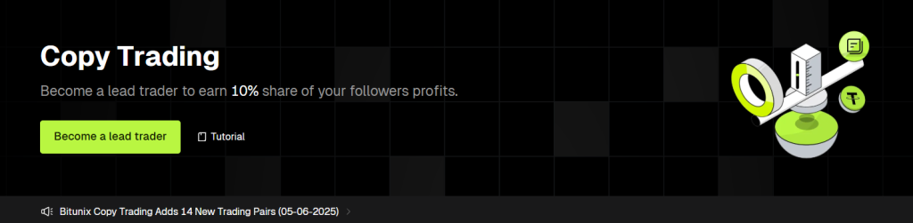 Bitunix recneze - copy trading