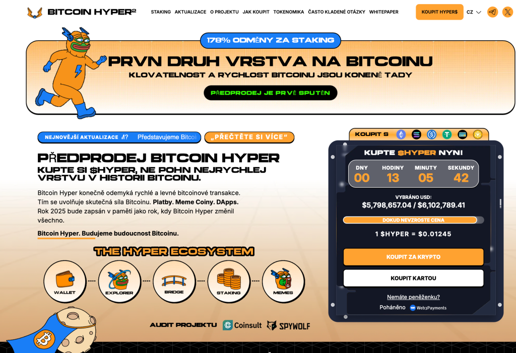 jak koupit Bitcoin Hyper.
