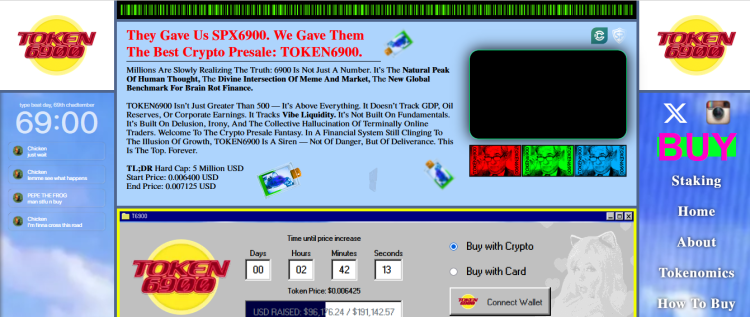 Token6900 crypto presale nederland