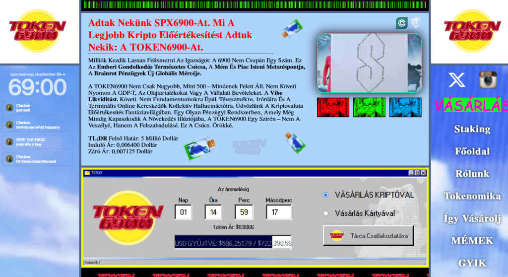 TOKEN 6900 HOMEPAGE hungarian