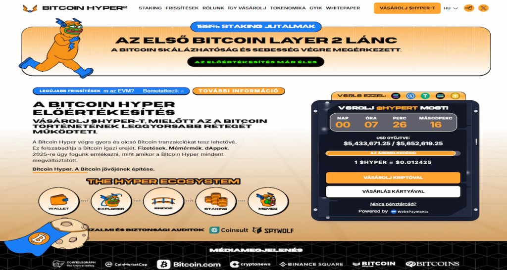 A $HYPER előértékesítési áttörése