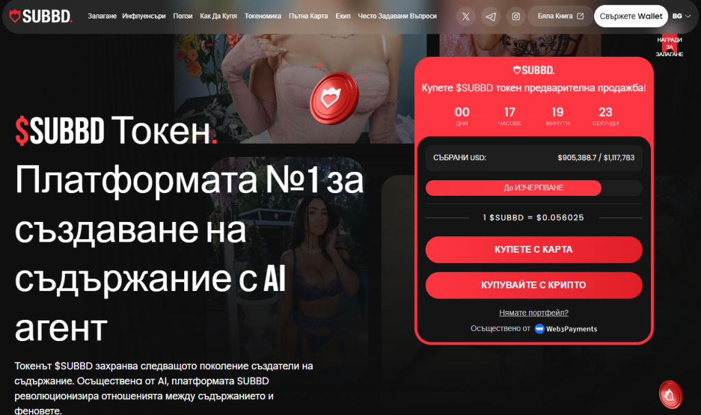 6. Прогноза за цената на SUBBD
