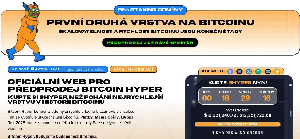 Co je Bitcoin Hyper a proč vystřelil