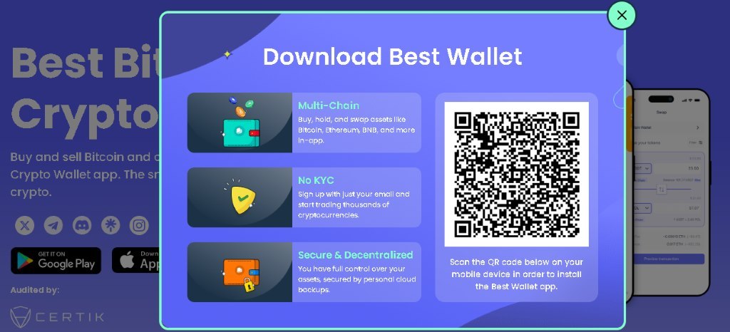 Kako kupiti Token6900 putem Best Walleta