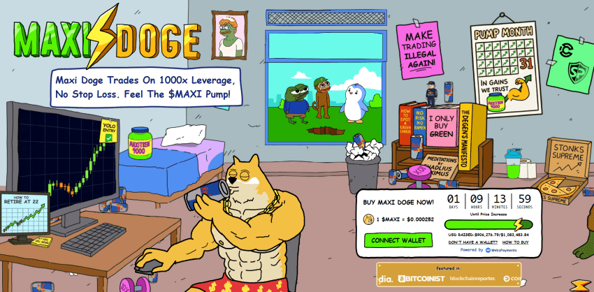 Maxi Doge Presale