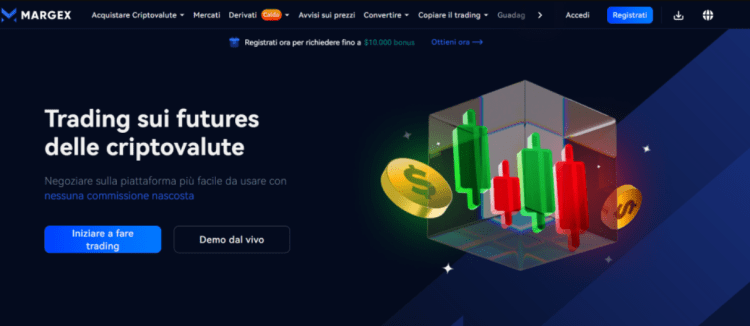 Piattaforme futures Bitcoin - Margex