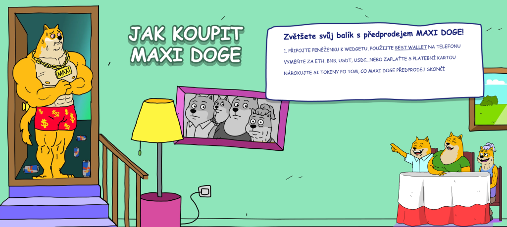 Jak koupit maxi Doge token