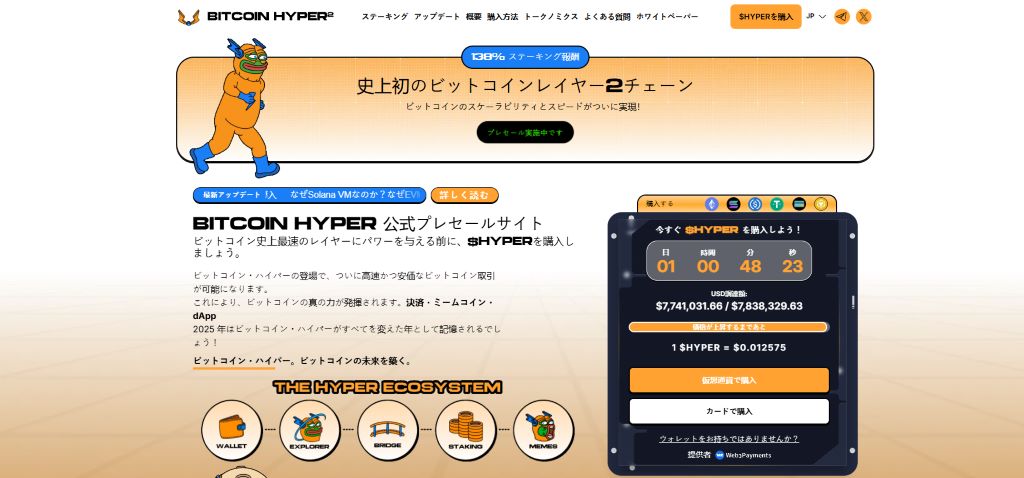 Bitcoin Hyper（$HYPER）が切り開く未来
