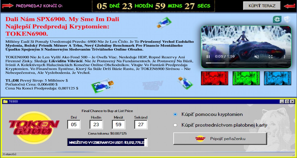 Prečo je Token6900 zrazu na očiach všetkých