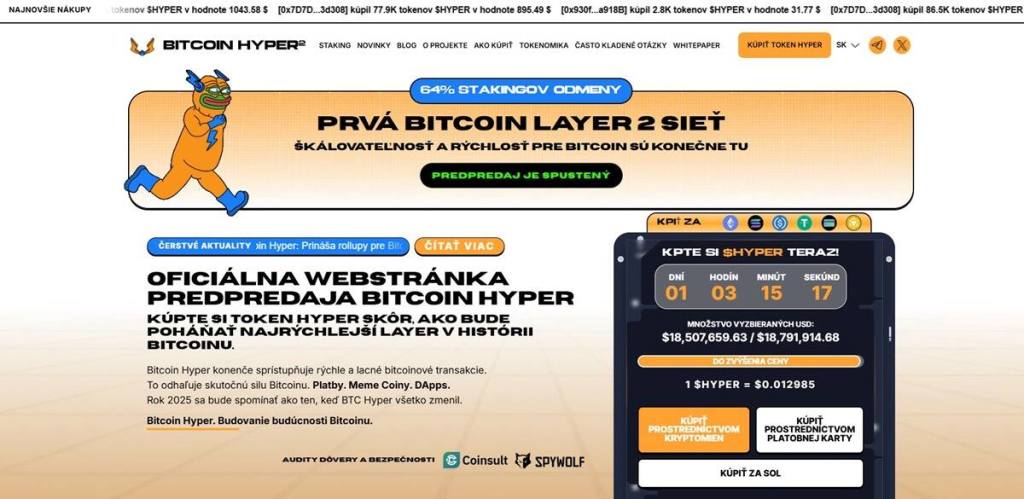 Bitcoin Hyper Layer-2 sila, ktorá prinavracia Bitcoinu život