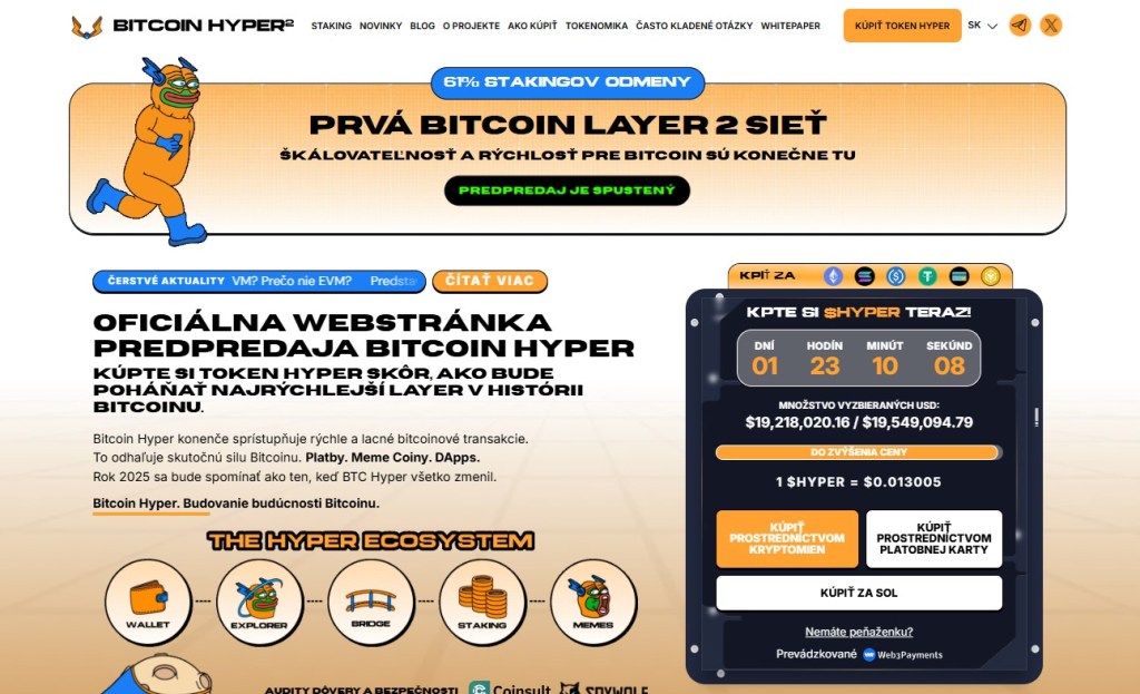 Bitcoin Hyper – čierny kôň tohto cyklu