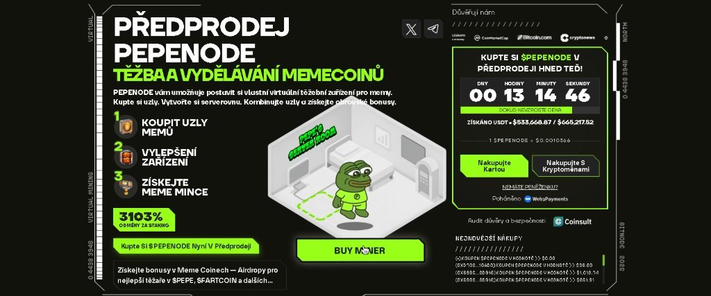 Jak si PEPENODE vede ve srovnání