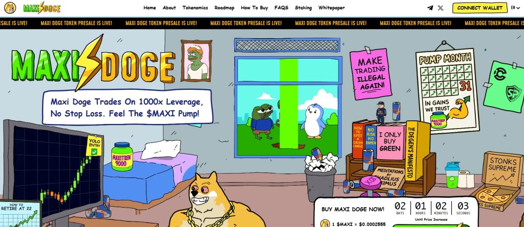Maxi Doge ($MAXI): sljedeći token s potencijalom za milijunaše
