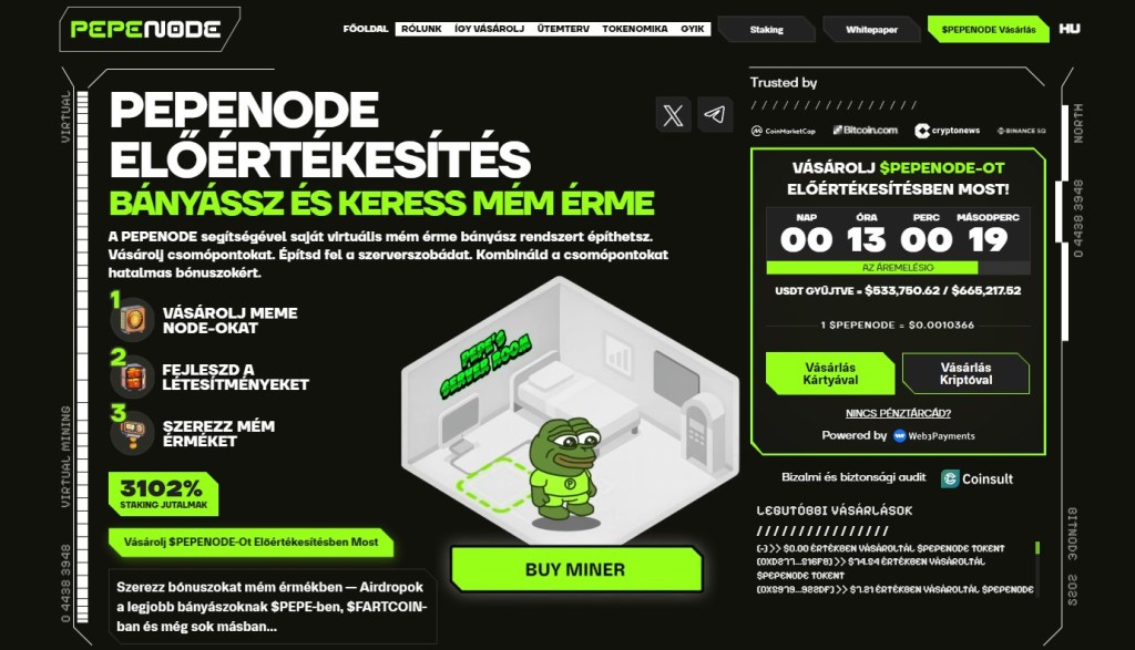 Pepenode (PEPE)