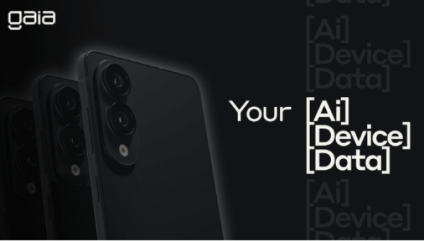 Gaia’s promotional material for its Gaia AI phone.