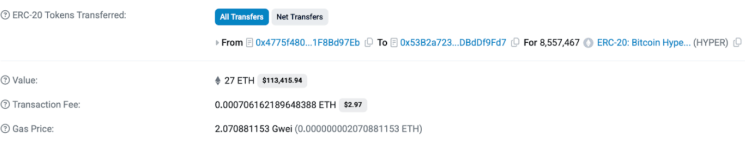 Preventa de Bitcoin Hyper - Las compras de ballenas señalan la confianza del "dinero inteligente" en Bitcoin Hyper