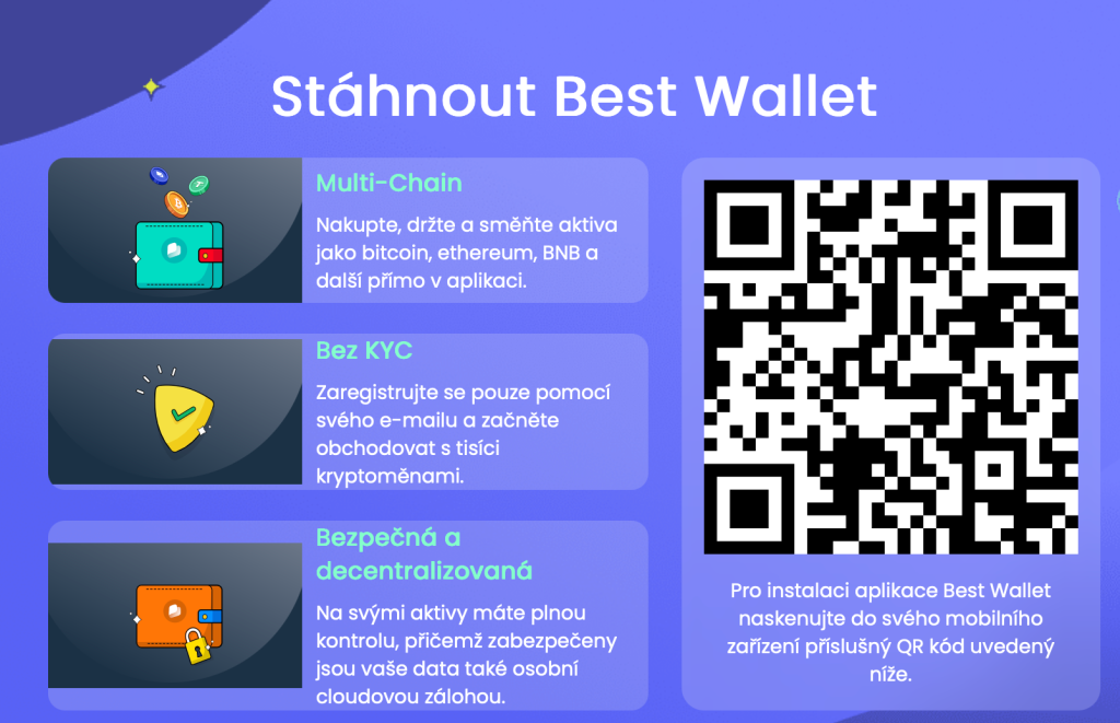 Aplikace Best Wallet
