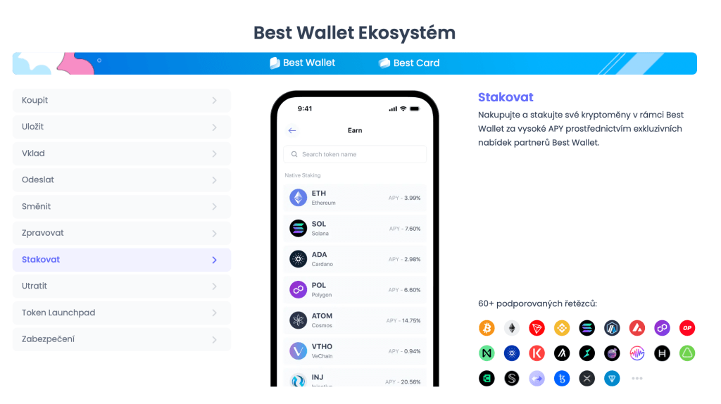 Staking tokenu $BEST