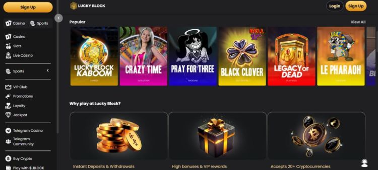 Lucky Block permite apostar em desporto com Bitcoin em Portugal