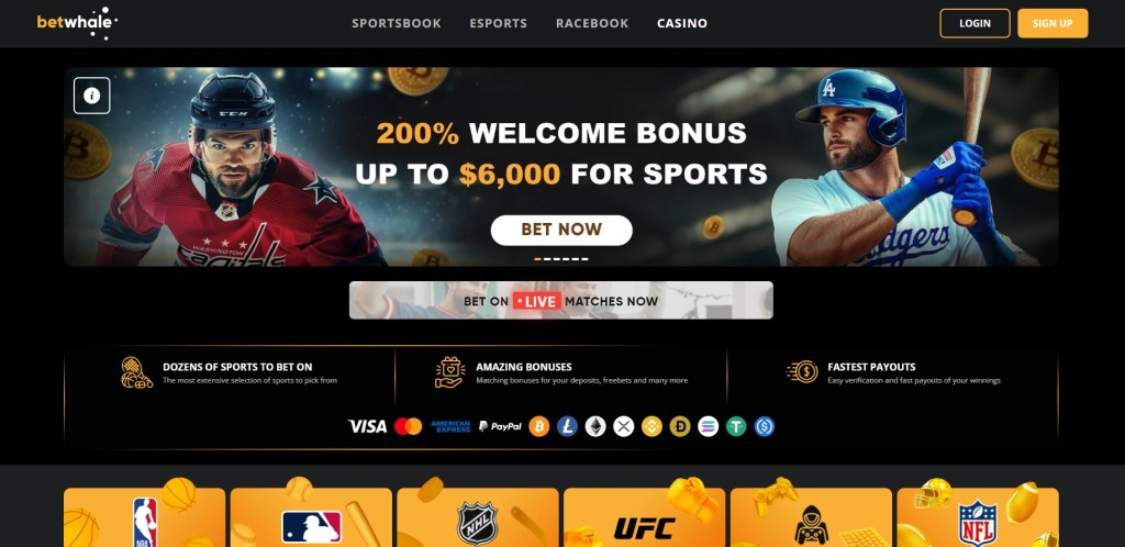 Betwhale Covers Overall MLB