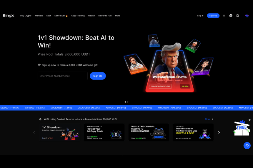 bingx ανταλλακτήρια κρυπτονομισμάτων