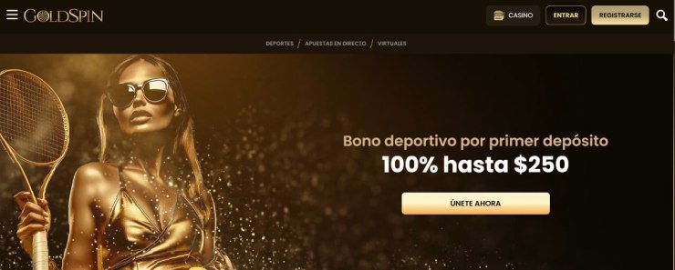 Goldspin para tus mejores apuestas de Fórmula 1 con criptomonedas.