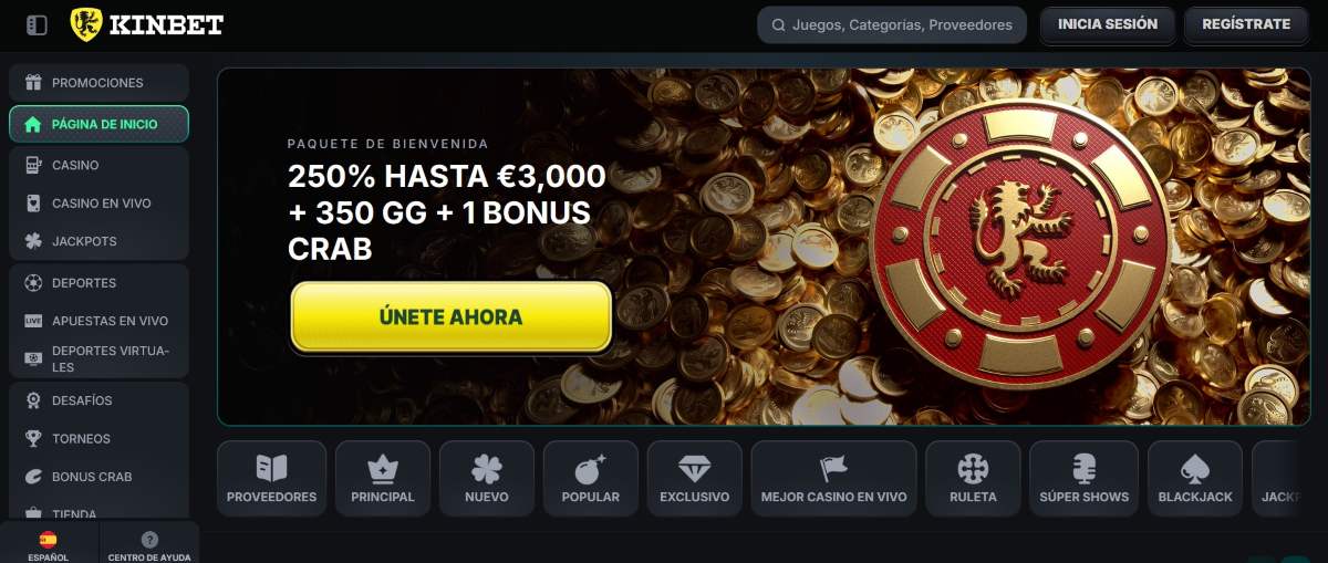Kinbet está entre los casinos para jugar al Metaverso mejor valorados