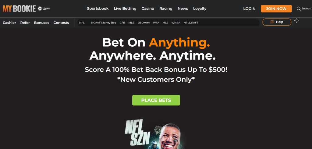 MyBookie – Props & MLB Powerhouse
