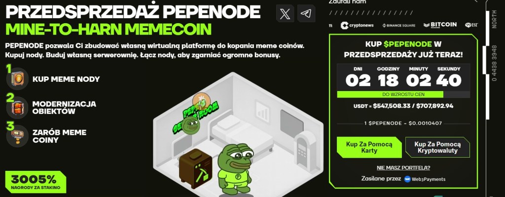 Co to jest PEPENODE?przedsprzedaż