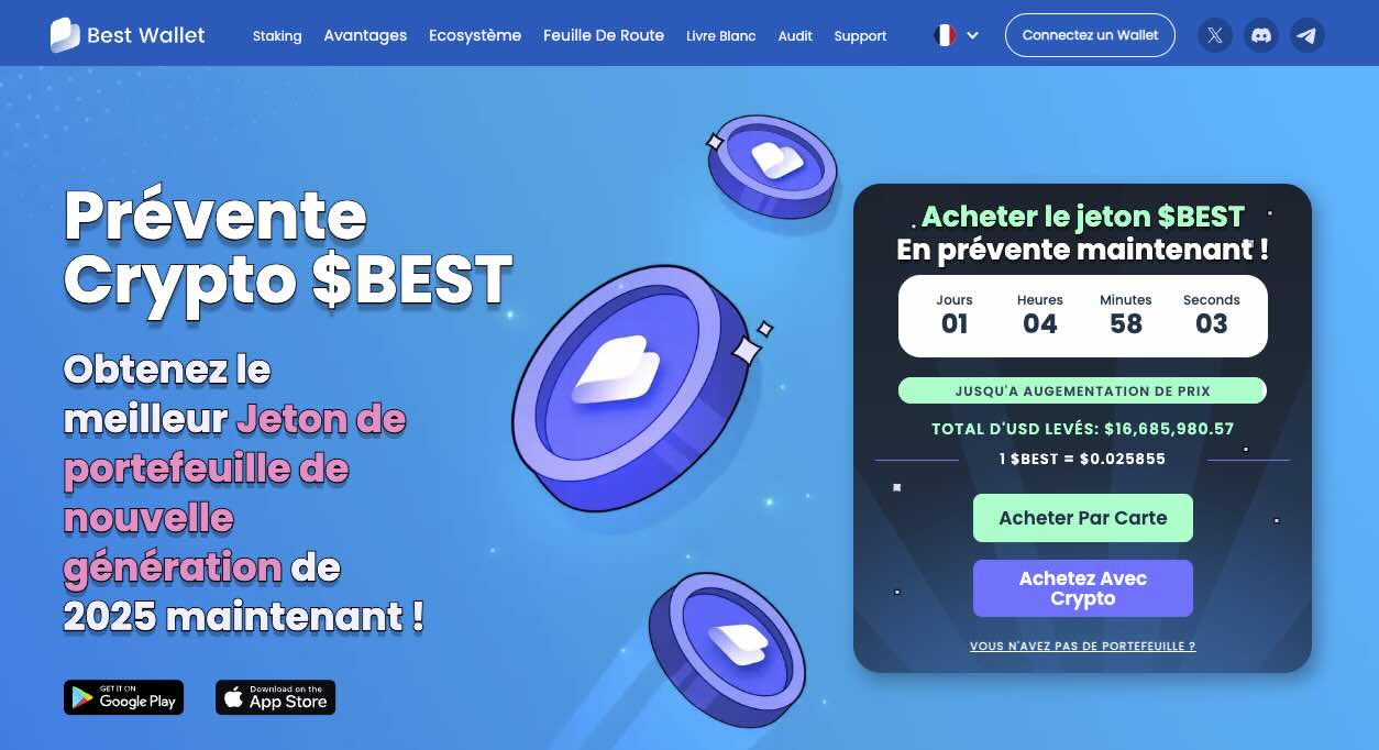 Acheter Best Wallet Token