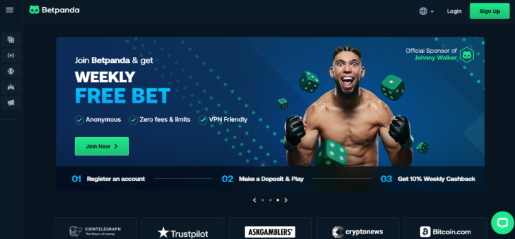 Betpanda Casino – patikimas kripto kazino su paprastu valdymu