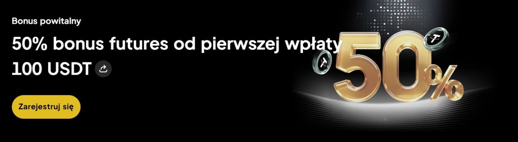 bonus od pierwszej wpłaty w Weex
