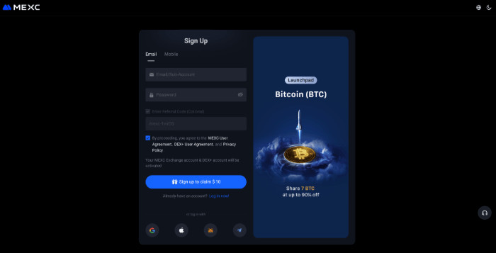 MEXC ako začať s copy tradingom na MEXC návod 1