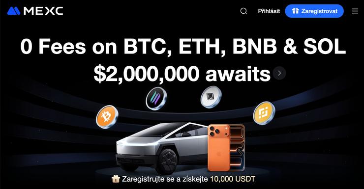 MEXC finančná páka leverage trading