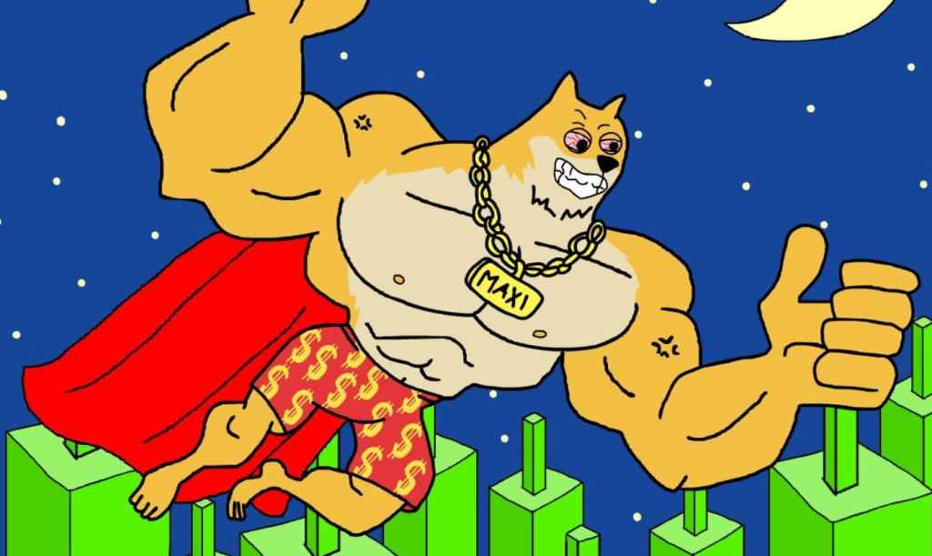 マキシ・ドージ:筋肉美をテーマにした「力強いドージ」
