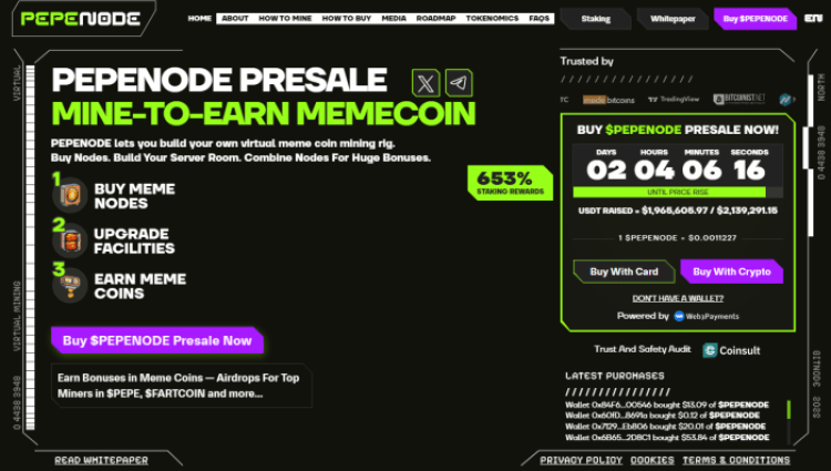 PepeNode Presale