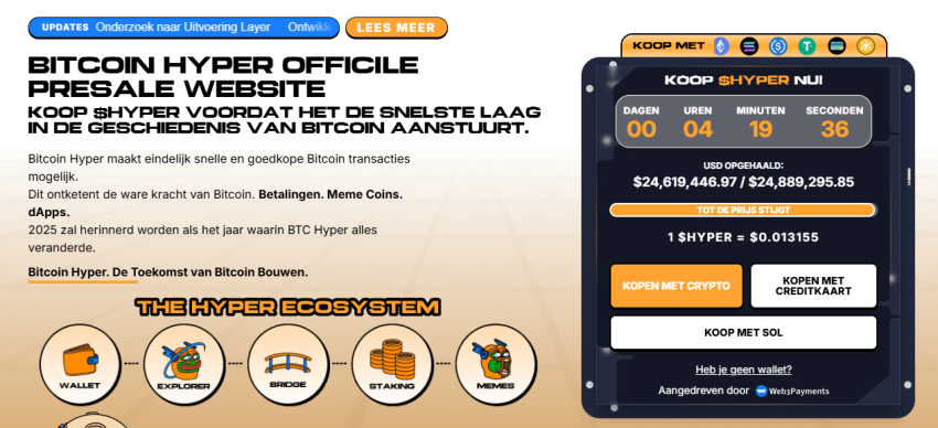 Bitcoin Hyper presale