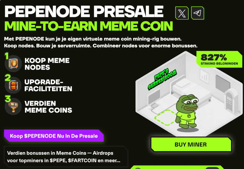 Pepenode $PEPENODE presale 