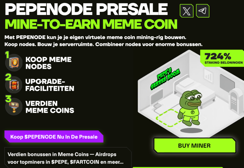 Pepenode Presale $PEPENODE