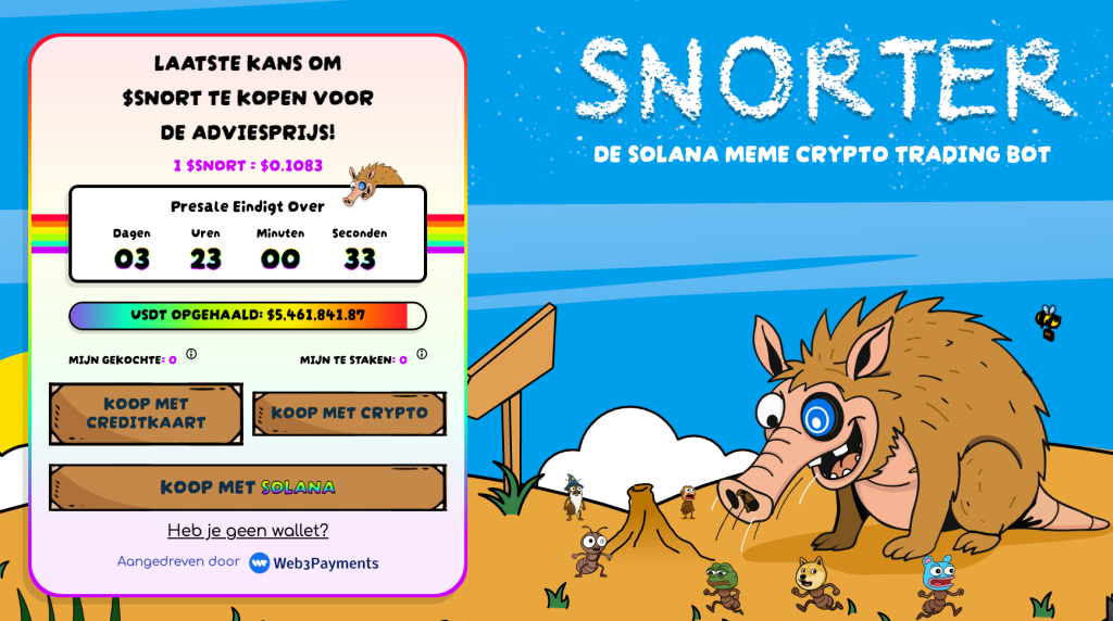 Snorter presale $SNORT