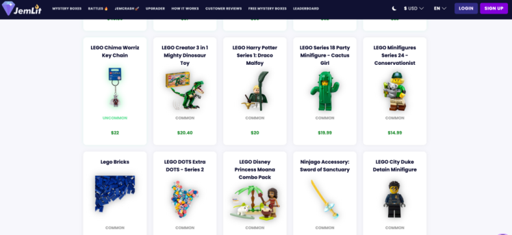 Lego Mystery Box Jemlit